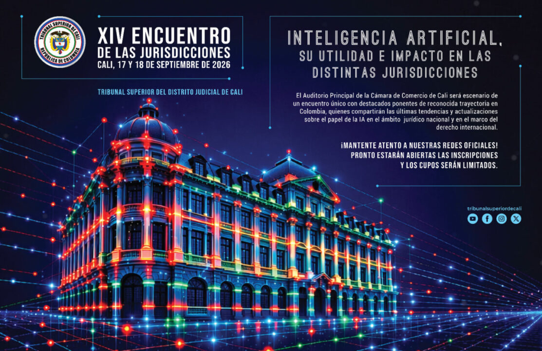 Afiche XIV ENCUENTRO DE LAS JURISDICCIONES